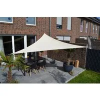 Floracord Sonnensegel, B: 360 cm, cremeweiß