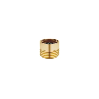 Dornbracht Adapter für Brauseabgang SERIENNEUTRAL 12202979 Gold gebürstet (PVD),12202979-37 12202979-37