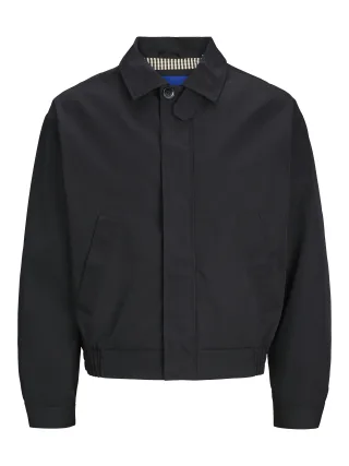 JACK&JONES - JORSANTORINI HARRINGTON JACKET SN black - Gr. - L
