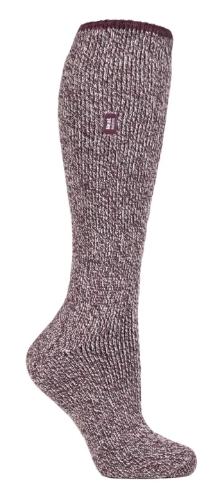 Heat Holders Damen-Thermosocken mit langem Bein, verstärkt, 2,9 TOG, Outdoor-Merinowolle, Thermosocken für Winterwein