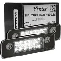 Vinstar KFZ-Ersatzleuchte LED Kennzeichenbeleuchtung E-geprüft für FORD, FORD FUSION JU MONDEO II BAP FIESTA V