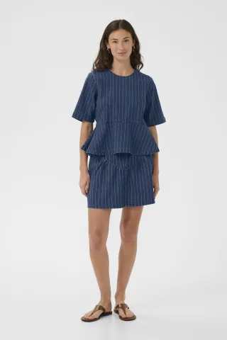 Kurzarm-Bluse CUmai Kurzarm-Bluse Feminine