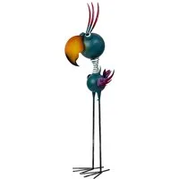 Mel-O-Design Dekofigur 7074 Metall Vogel XL (Stück, 1 St., 1), Blickfang