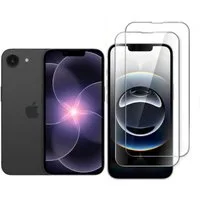 CLM-Tech Displayschutzglas 2X für iPhone 17e, Panzerglas Folie - Blasenfreie Anbringung und kratzfest -, 2 Stück, Anti-Fingerabdruck