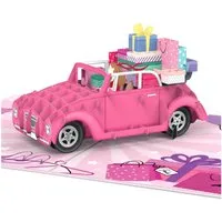 papercrush Geburtstagskarte Shopping Queen Pop-Up Karte