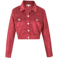 Himalaya Clothing Cordjacke Kurze Jacke Damen mit stilvollem Design aus Bio-Baumwolle Zeitlose, edle Crop Jacke mit hohem Tragekomfort