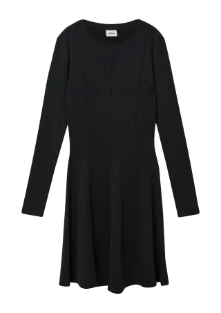 s.Oliver - Kleid schwarz - Gr. - 176