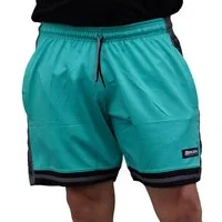 BRACHIAL THE LIFESTYLE COMPANY Trainingsshorts Brachial Short "Colors" grün/grau