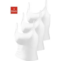 Vivance Active by Lascana Spaghettitop (3er-Pack) aus weicher Microfaser