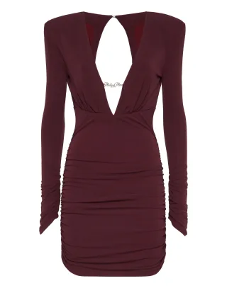 Long-Sleeved Mini Dress