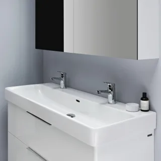 LAUFEN Waschtisch unterbaufähig PRO S 1 Hahnloch mittig, H8149654001041 H8149654001041