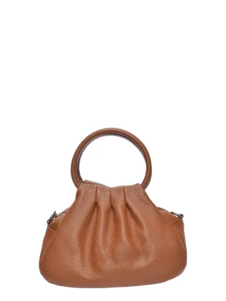 Luisa Vannini Braun Rindsledertasche