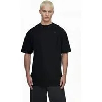 trueprodigy Oversize-Shirt Haram Logostickerei Rundhals dicker Stoff
