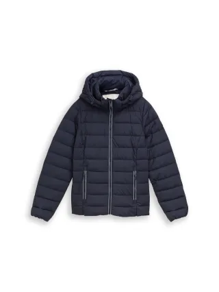 Tom Tailor - Lightweight Steppjacke mit Reflektoren sky captain blue - Gr. - XXXL
