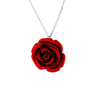 DIADEMA - Halskette - Rote Rose - Love Jewelry Kollektion