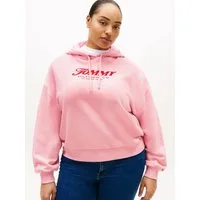 Tommy Hilfiger Curve Hoodie CRV FUN GRAPHIC MDRN HOODIE in großen Größen