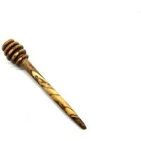 Olivenholz-erleben Marmeladenlöffel Honiglöffel aus massivem Olivenholz – Länge ca. 14 cm (1 Stück), Geschmackneutral & hygienisch, robust & langlebig, jeder ein Unikat