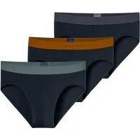 Schiesser Rioslip 95/5 Multipacks (3er Pack) mit sportlichem Logo-Webgummibund