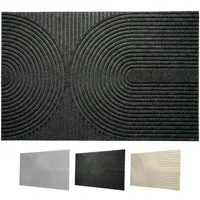 Floordirekt Fußmatte Schmutzfangmatte Circa waschbar für Innen & Außen rutschfeste Türmatte, pflegeleicht und bei 30 °C maschinenwaschbar