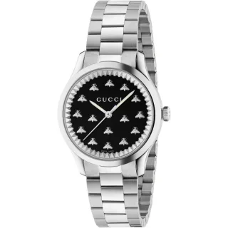 Gucci YA1265034 G-Timeless schwarzes Zifferblatt Damenuhr