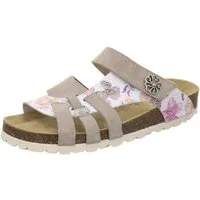 AFS-Schuhe 212074 Kralle Pantolette für Damen mit Fußbett, bequeme Sandalen aus Leder