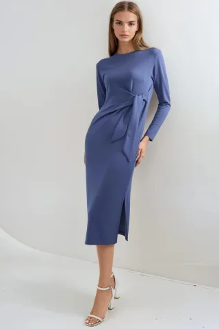 Modal Touch Schlitzkleid