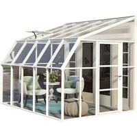 Rion Wintergarten Sun Room 45, BxT: 258x322 cm, (1-St), Montagefreundliches Stecksystem, LxHxB 322x258x266cm