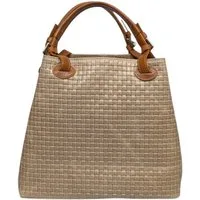 GALINI Handtasche Emma Damentasche Echtleder, Henkeltasche, Umhängetasche, geprägtes Wilderleder, echtes Leder