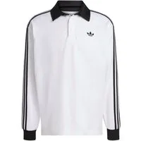 adidas Originals Langarm-Poloshirt adidas Originals 3 Stripes Long Sleeve Poloshirt
