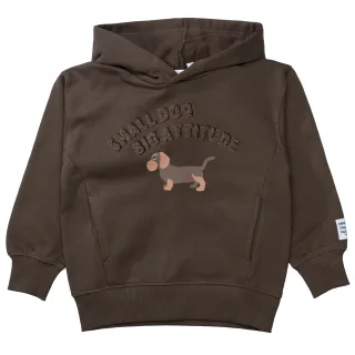 BASEFIELD - Kn.-Hoodie deep brown - Gr. - 116/122
