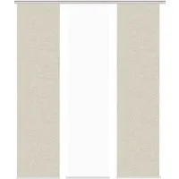 HOME WOHNIDEEN Schiebegardine Schiebegardine PIVE, Digitaldurck, Dekostoff, Seidenoptik 245x60 cm (3 St), Paneelwagen, blickdicht, 100% Polyester