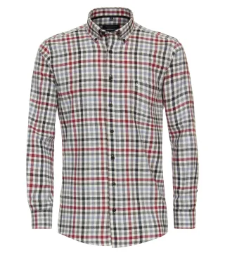 CASAMODA - Freizeithemd silber - Gr. - XXL