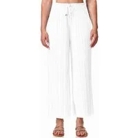 Worldclassca Stoffhose Worldclassca Stoffhose Plissierte Sommer Hose weitem Bein Faltenhose Neue Kollektion - Stilvolle und gemütliche Sommer Mode für Damen