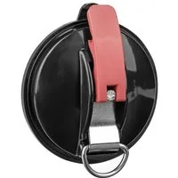 CALIMA Wandhaken Saugnapf mit Ring und 2 Metallhaken 46061