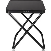yourGEAR Campingstuhl yourGEAR Tavolino 3D Hocker mit Tischplatte Alu Quick Dry Polsterung