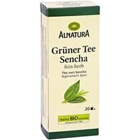 Alnatura Tee Sencha, Grüner Tee, 20 Aufgussbeutel