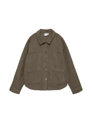 VERO MODA - VMJAMIE LS CORDUROY SHACKET MIX NOOS Chocolate Chip - Gr. - XL