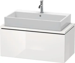 Duravit L-Cube Konsolenwaschtischunterbau wandhängend Weiß Hochglanz 920x477x400 mm - LC580308585 LC580308585