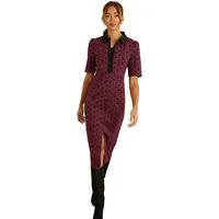 Love & Roses Midikleid Love & Roses Midikleid mit Punkten, Regular (1-tlg)