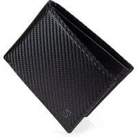 SERASAR Geldbörse Geldbörse "Carbon" (1-tlg), aus echtem Leder in Carbon Optik inkl.