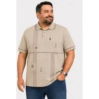 EloModa Poloshirt Herren Poloshirt 3XL 4XL 5XL mit Brusttasche Kurzarm Baumwolle Polyest (1-tlg) Herren Poloshirt mit Brusttasche 3XL bis 5XL
