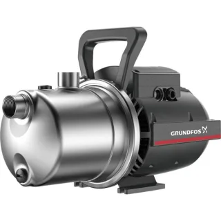 Grundfos Gartenpumpe 99458769 Edelstahl, 230 V, 1,5 m Kabel, Schutzkontaktstecker