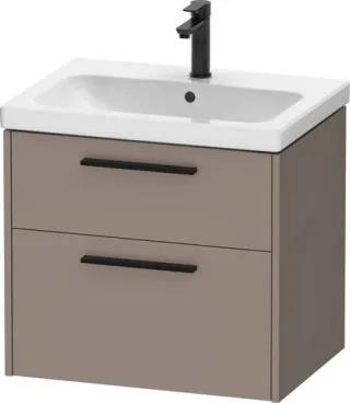 Duravit D-Code Waschtischunterschrank wandhängend Schubk. 2, DC46710BD430000