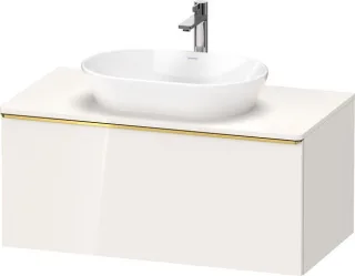Duravit D-Neo Konsolenwaschtischunterbau wandhängend Weiß Hochglanz 1000x550x459 mm - DE494803422000 DE4948034220000