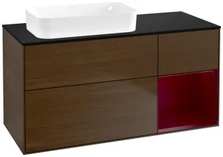 Villeroy & Boch Waschtischunterschrank Finion G69 1200x603x501mm Wandbel. WT li , G692HBGN G692HBGN