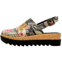 DOGO Akita Lucid Dreaming Damen Sandalen Clog Handgefertigt
