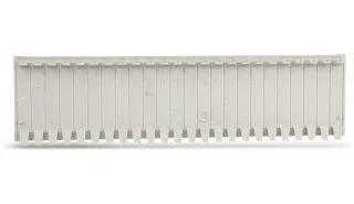 F-TRONIC Abdeckstreifen, 12 Einheiten, lichtgrau, 10 Stück