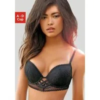 LASCANA Push-up-BH mit entzückender Flechtoptik, sexy Dessous