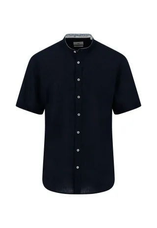FYNCH-HATTON - Summer Linen, Stand-Up, 1/2 navy - Gr. - XL
