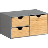 KESPER® Organizer Küchenregal, Aufbewahrungsbox, FSC®-zertifiziert (1 St), Mini-Kommode mit 3 Schubladen
